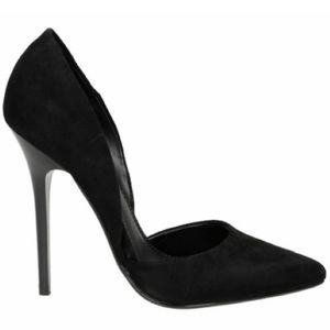 Steve Madden black varsity heel